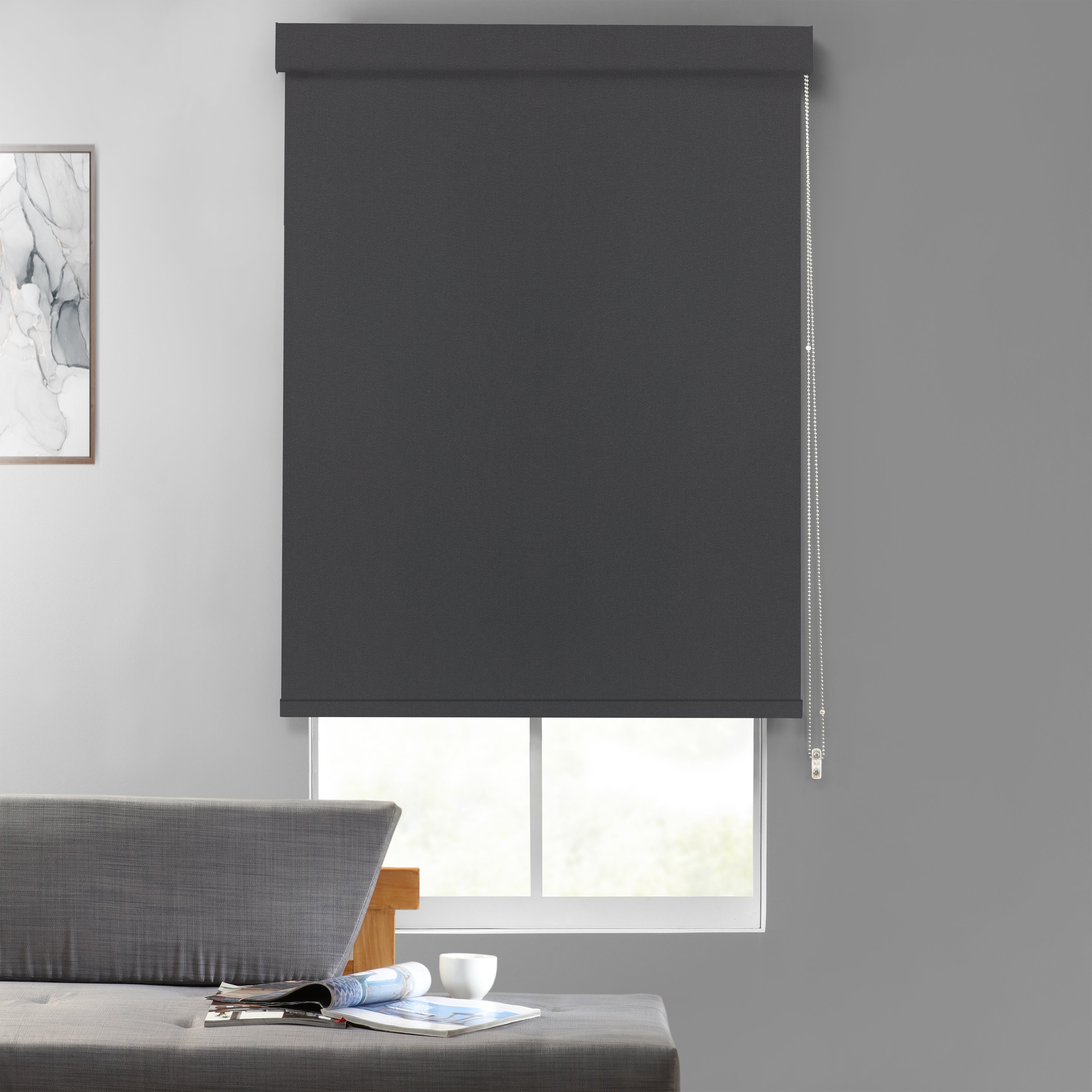 Broadcloth Textured Blackout Roller Shades