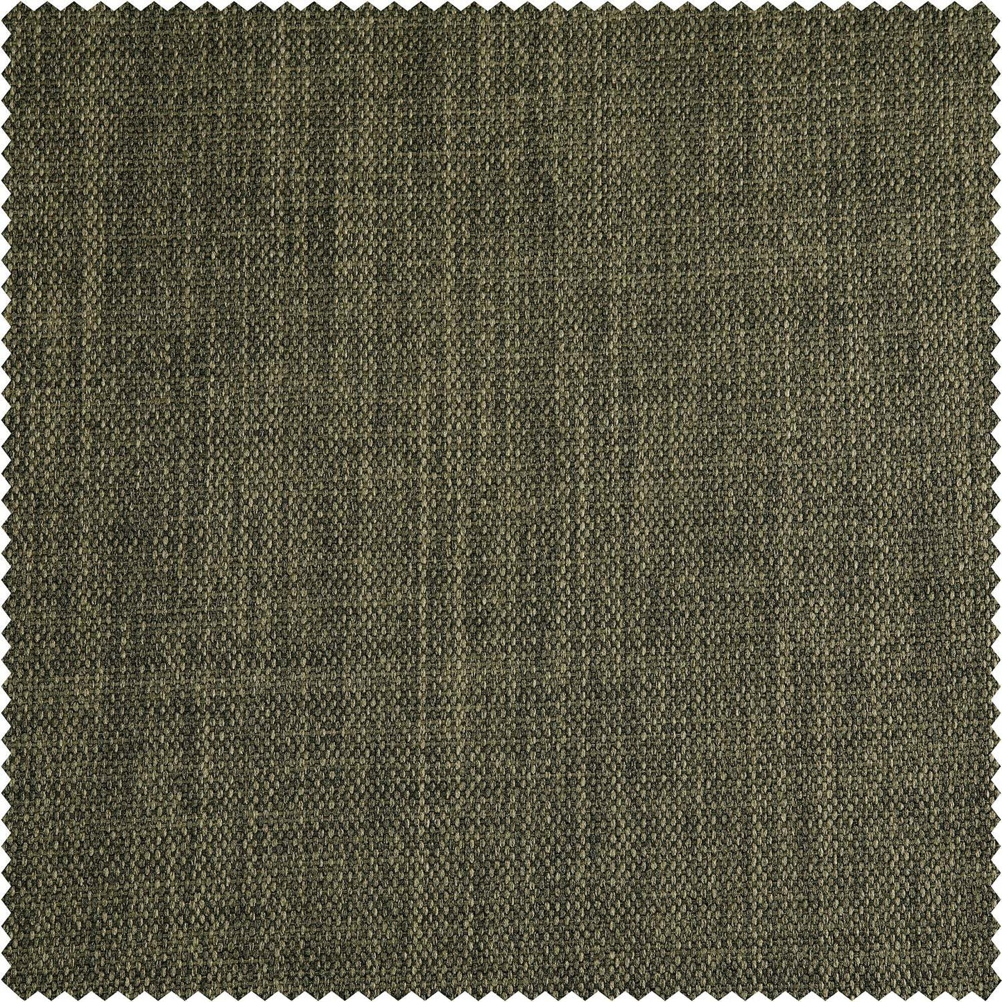 Tuscany Green Textured Faux Linen Roman Shade