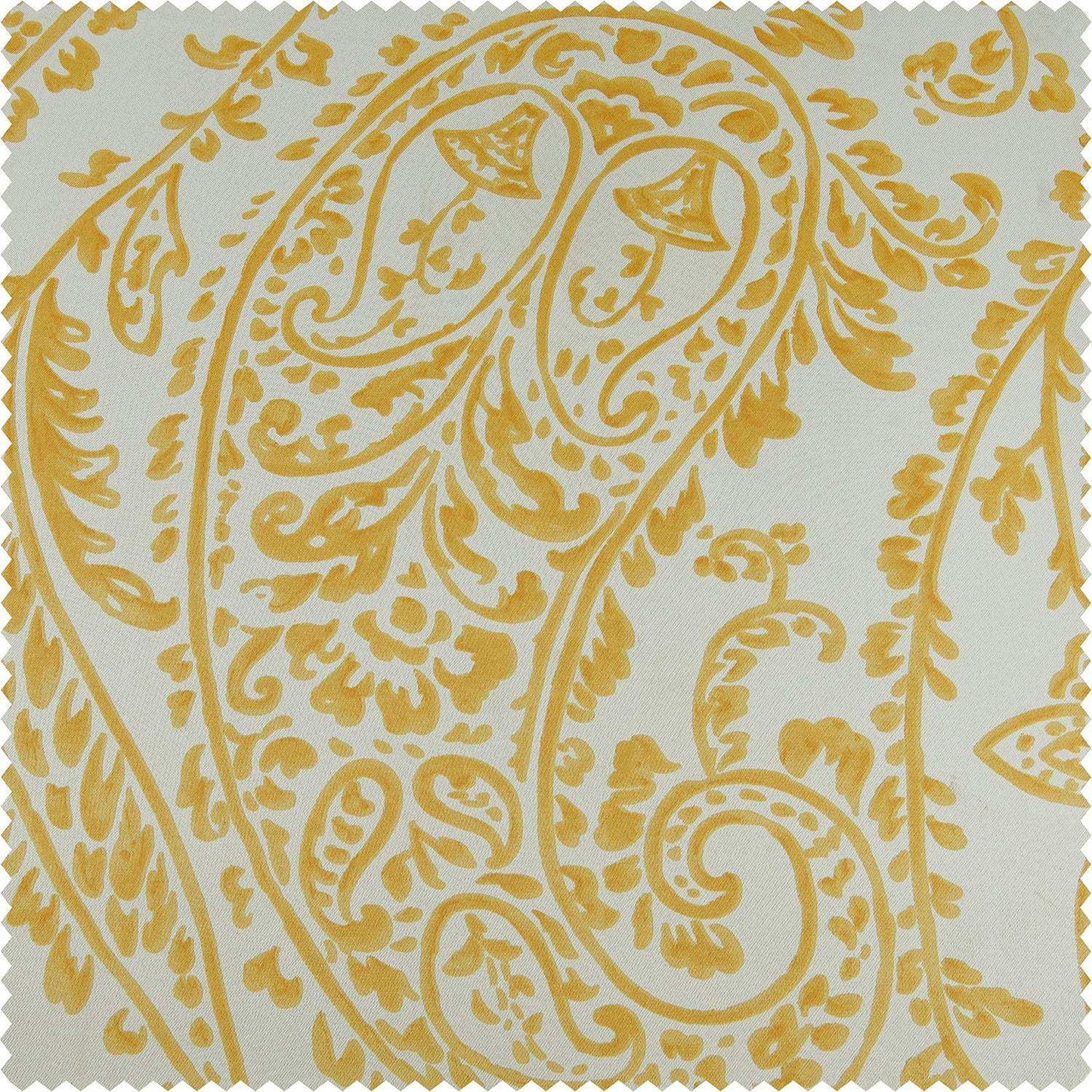 Tea Time Yellow Roman Shade