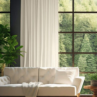Fresh Popcorn Solid Cotton Custom Curtain - HalfPriceDrapes.com