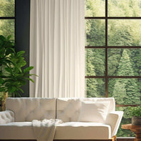 Fresh Popcorn Solid Cotton Custom Curtain - HalfPriceDrapes.com