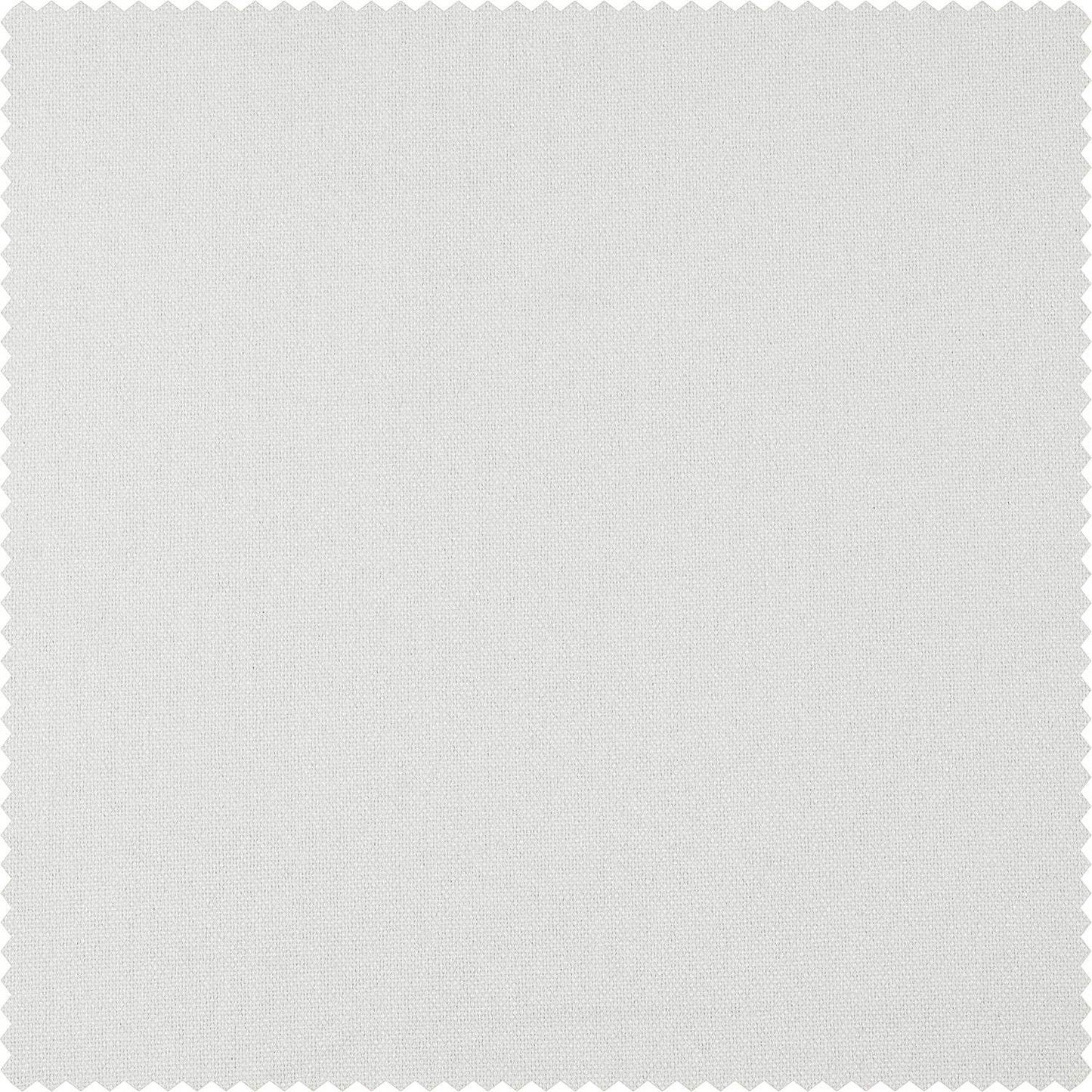 Starlight Off White Thermal Cross Linen Weave Roman Shade
