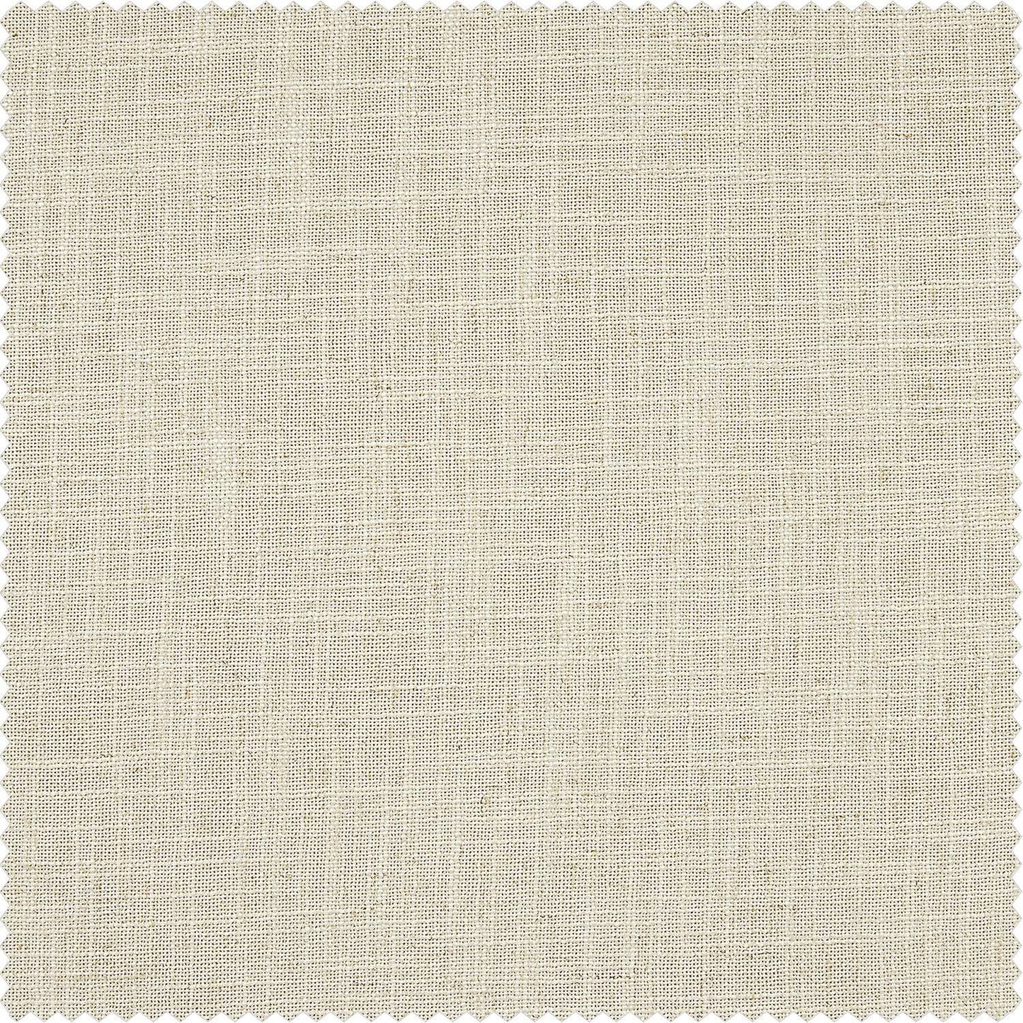 Malted Cream Heavy Faux Linen Roman Shade
