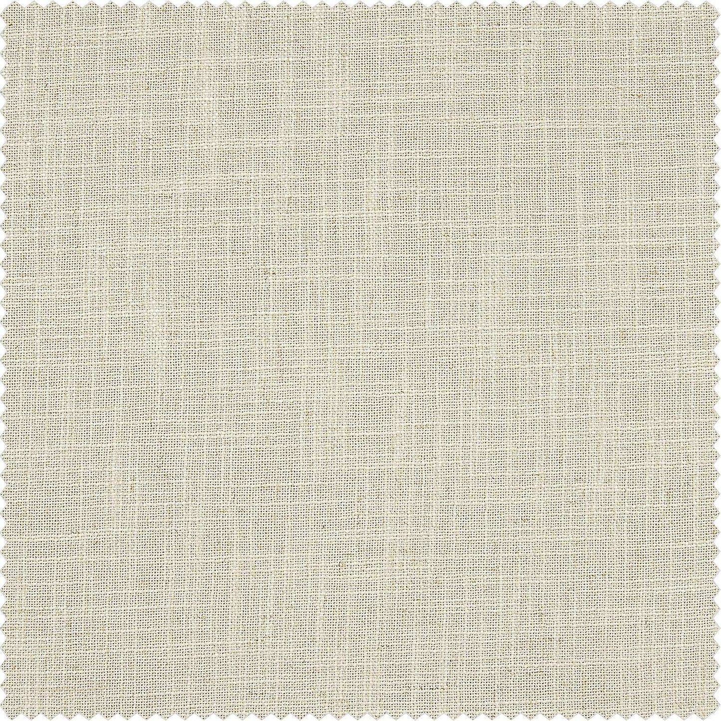 Malted Cream Heavy Faux Linen Roman Shade
