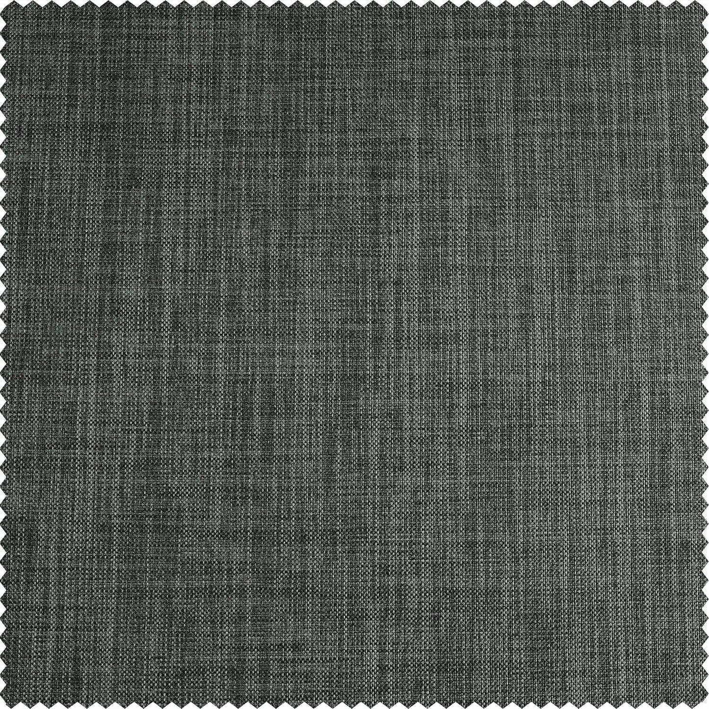 Dark Grey Performance Linen Hotel Blackout Swatch - HalfPriceDrapes.com