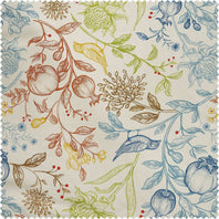 Fruit Manor Multi-Color Paisley Dune Cotton Textured Printed Fabric