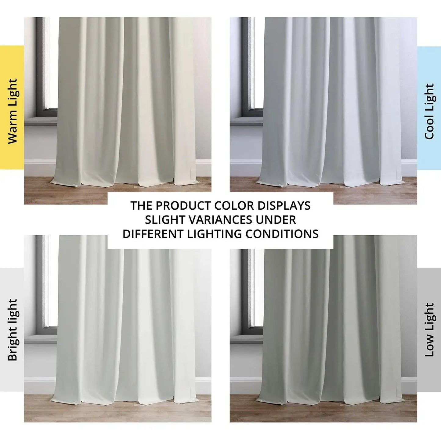 Warm White Hotel Blackout Curtain - HalfPriceDrapes.com