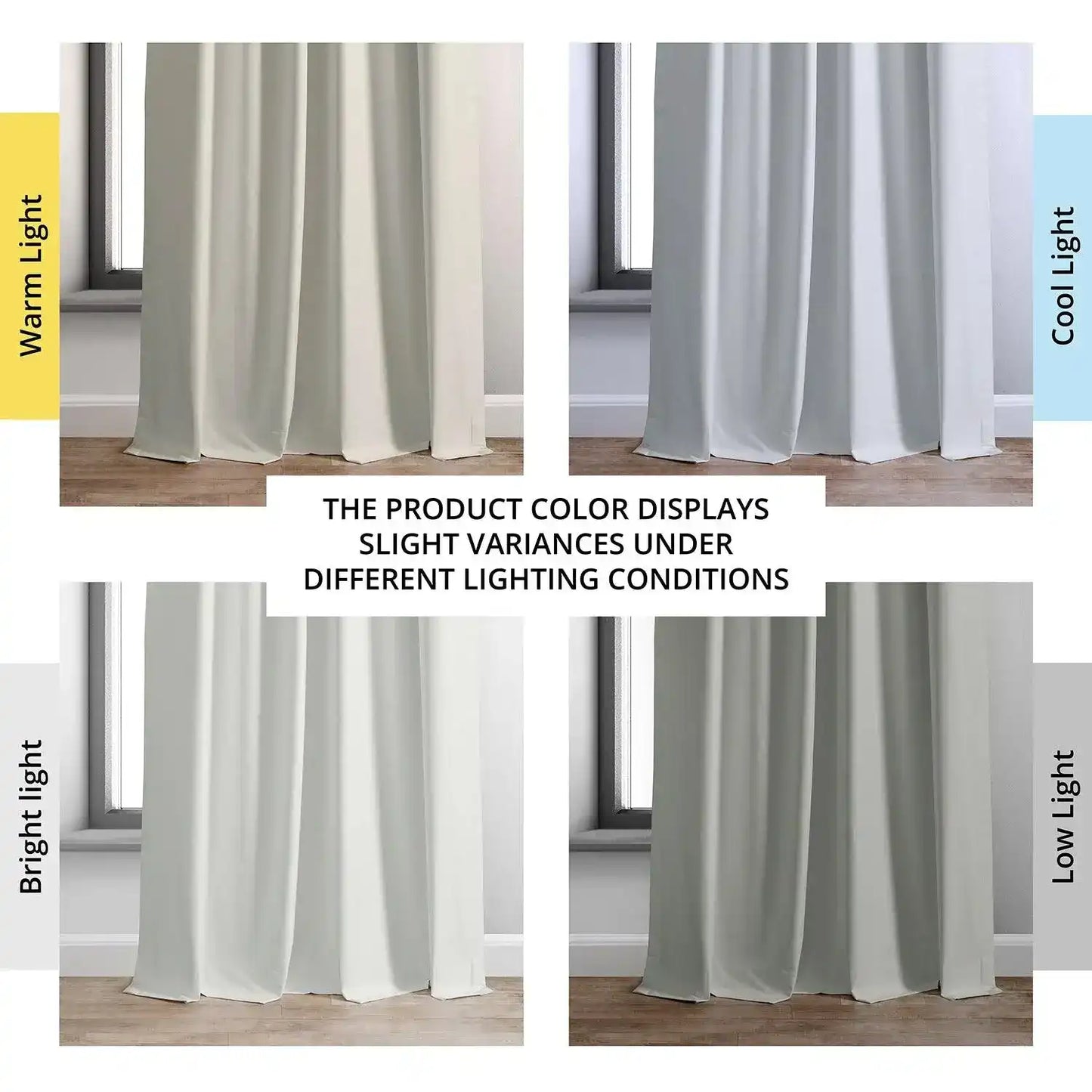 Warm White Hotel Blackout Curtain - HalfPriceDrapes.com