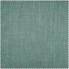 Sea Thistel Textured Faux Linen Tie-Up Window Shade