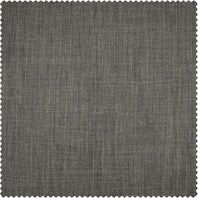 Blazer Grey Textured Faux Linen Swatch - HalfPriceDrapes.com