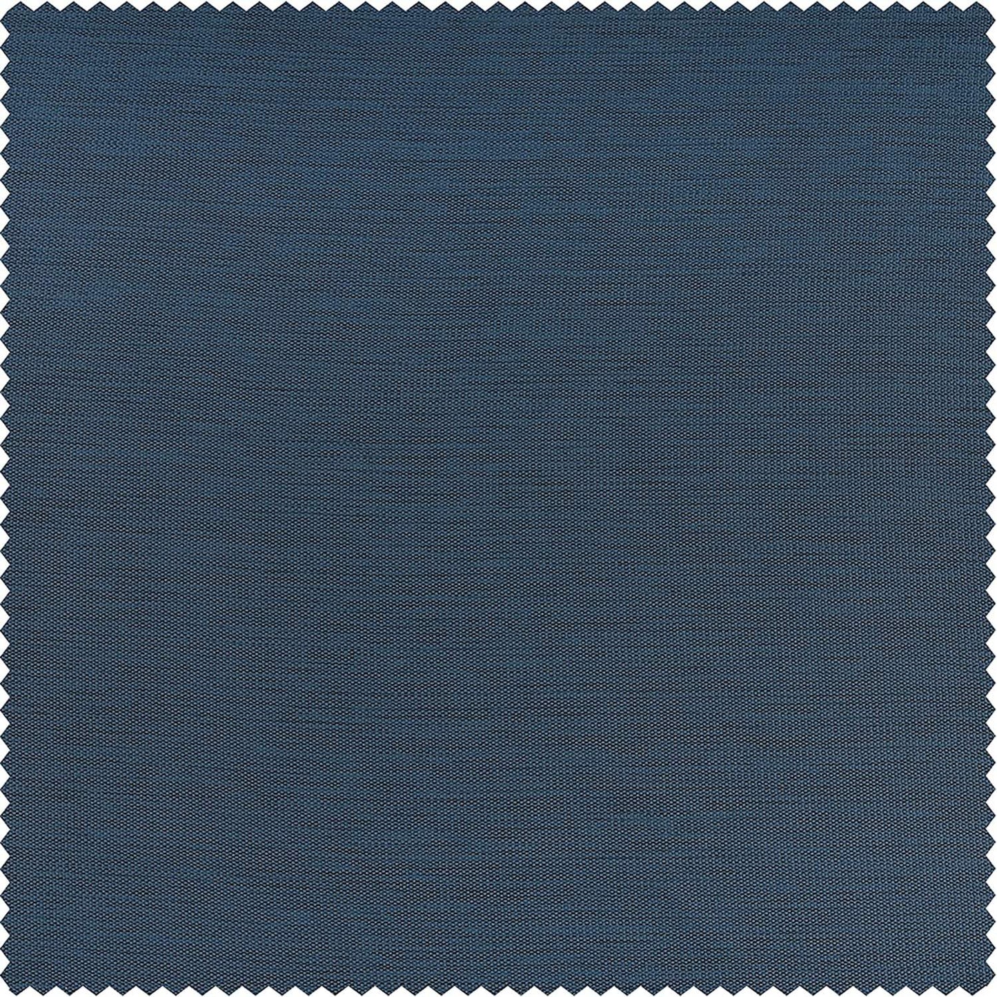 Wild Blue Textured Bellino Roman Shade