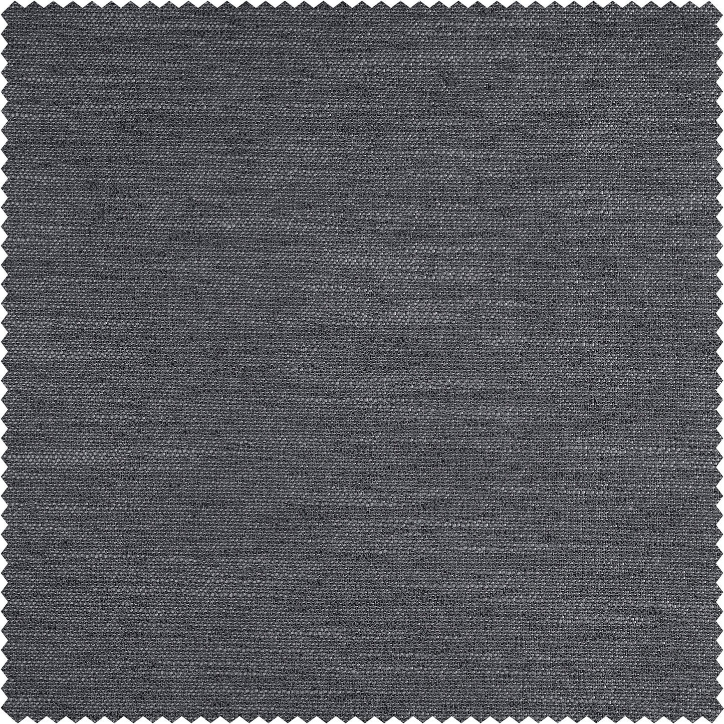 Rustic Charcoal Boho Chic Faux Linen Swatch