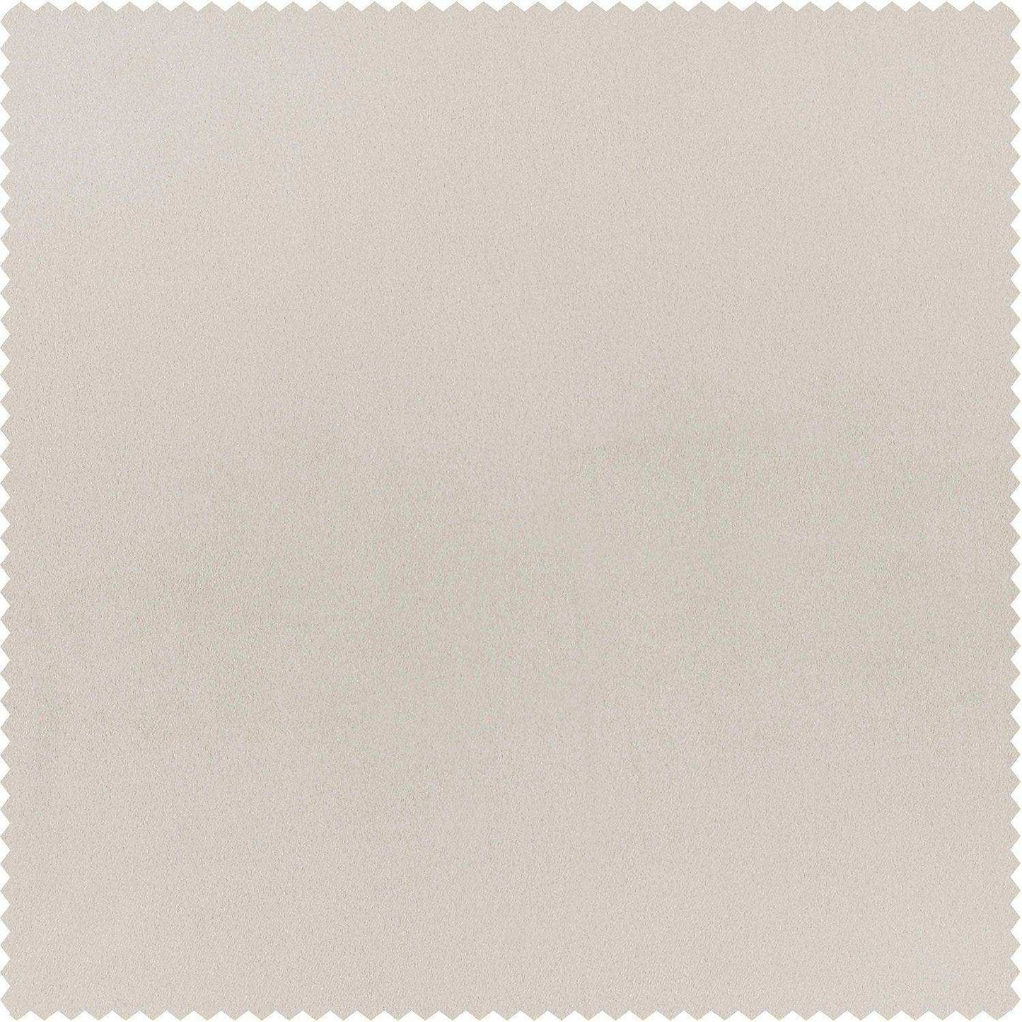 Alabaster Beige Solid Polyester Swatch - HalfPriceDrapes.com