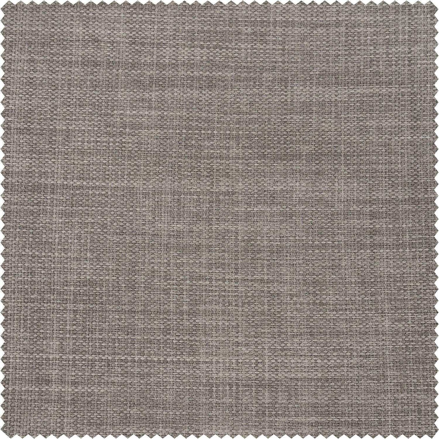 Mink Textured Faux Linen Custom Curtain