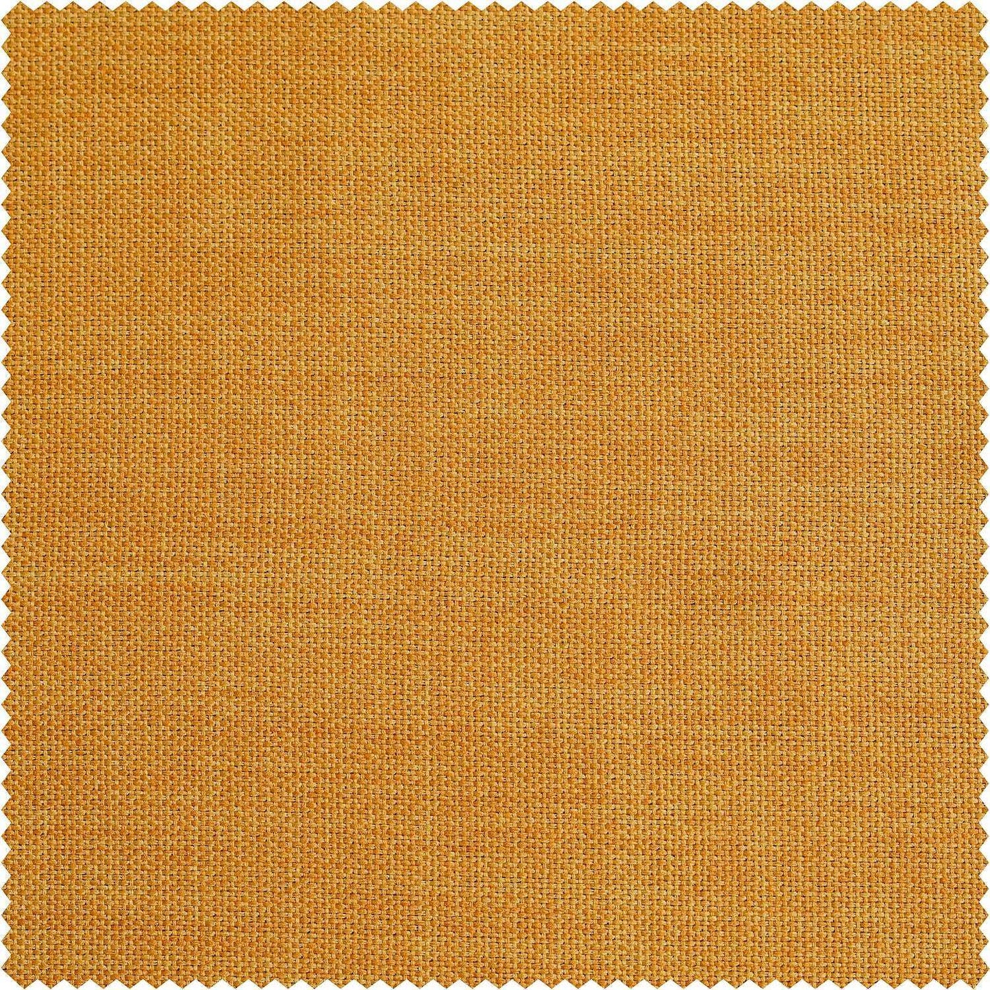 Dandelion Gold Textured Faux Linen Custom Curtain
