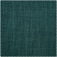 Slate Teal Textured Faux Linen Swatch