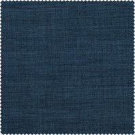 Indigo Textured Faux Linen Swatch
