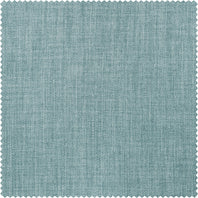Sea Thistle Textured Faux Linen Swatch