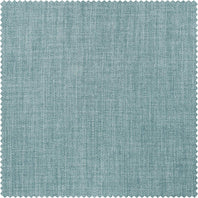 Sea Thistle Textured Faux Linen Swatch