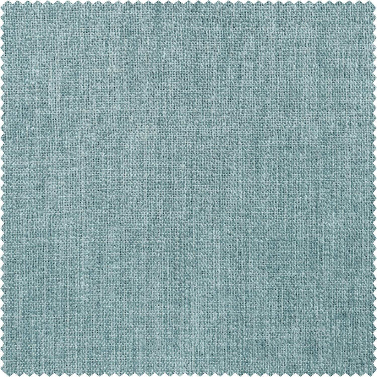 Sea Thistle Textured Faux Linen Custom Curtain