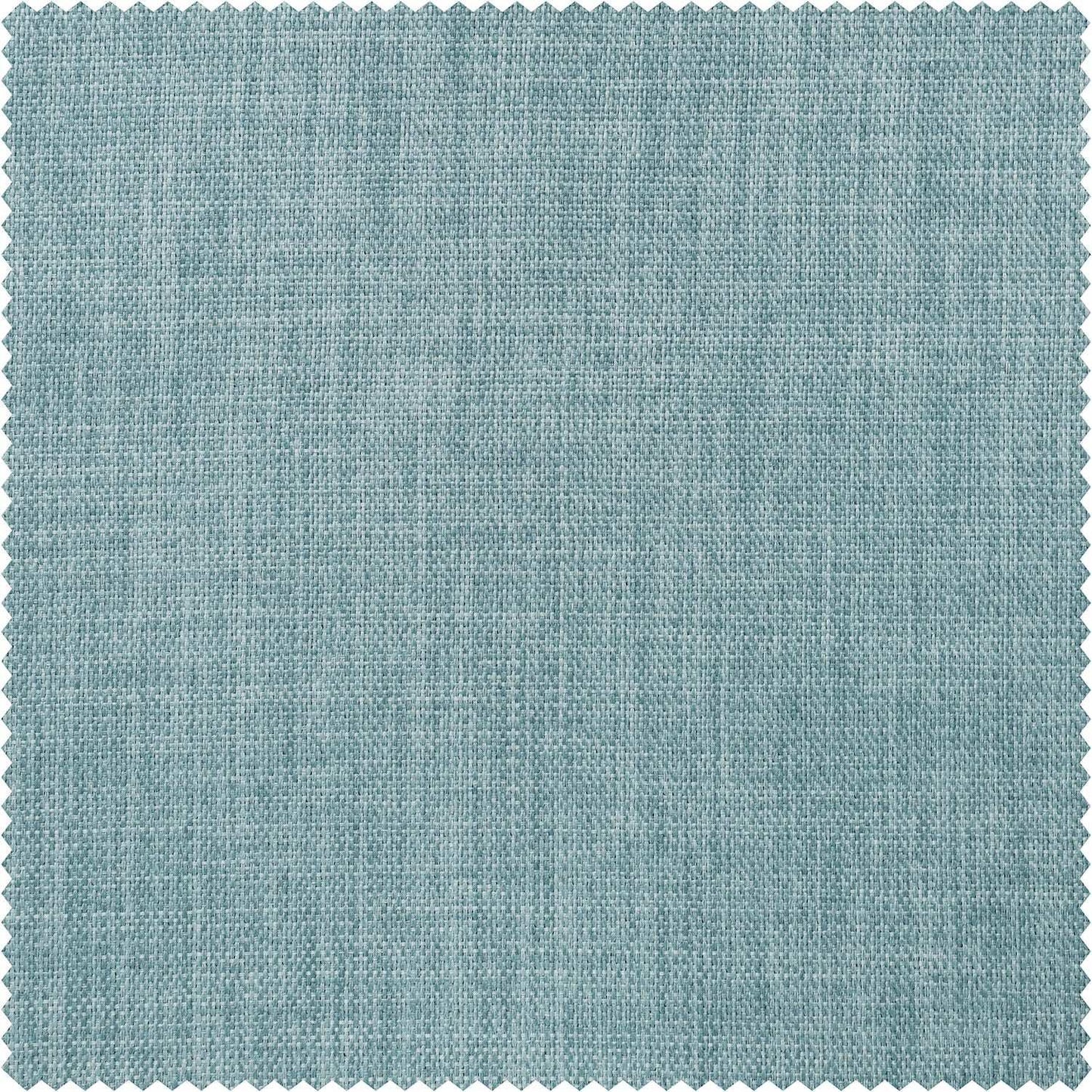 Sea Thistle Textured Faux Linen Custom Curtain