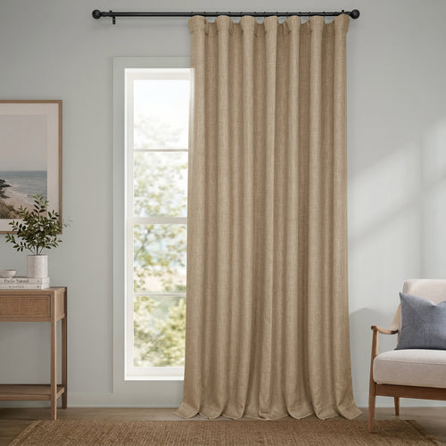 Pole Pocket With Hook Belt & Back Tabs - Extra Wide