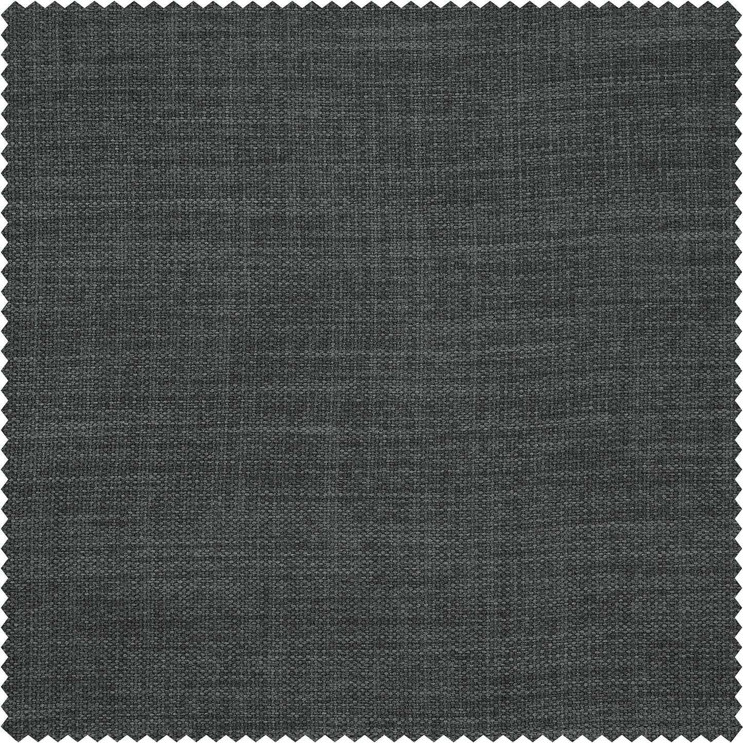 Dark Gravel Textured Faux Linen Swatch