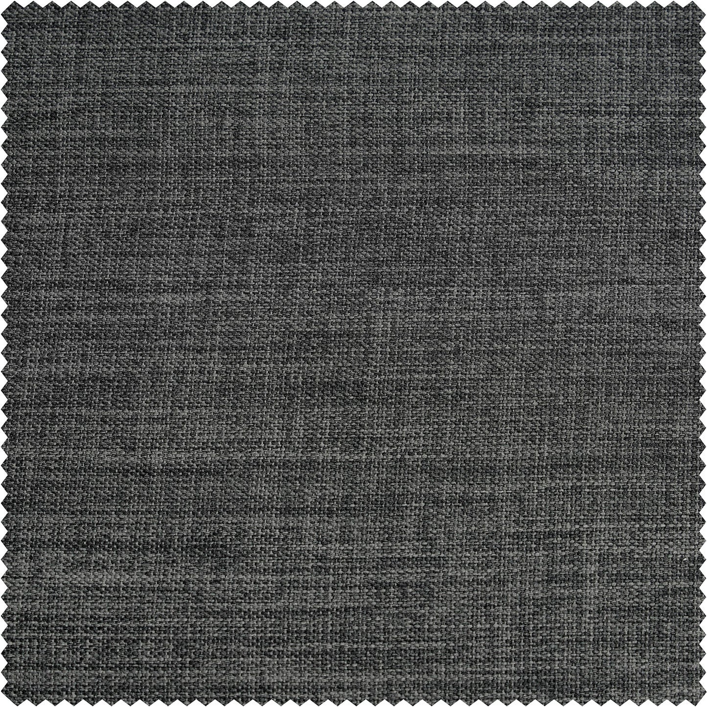 Dark Gravel Textured Faux Linen Swatch