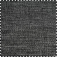 Dark Gravel Textured Faux Linen Swatch