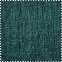 Focal Green Textured Faux Linen Swatch