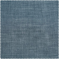 Reverie Blue Textured Faux Linen Swatch