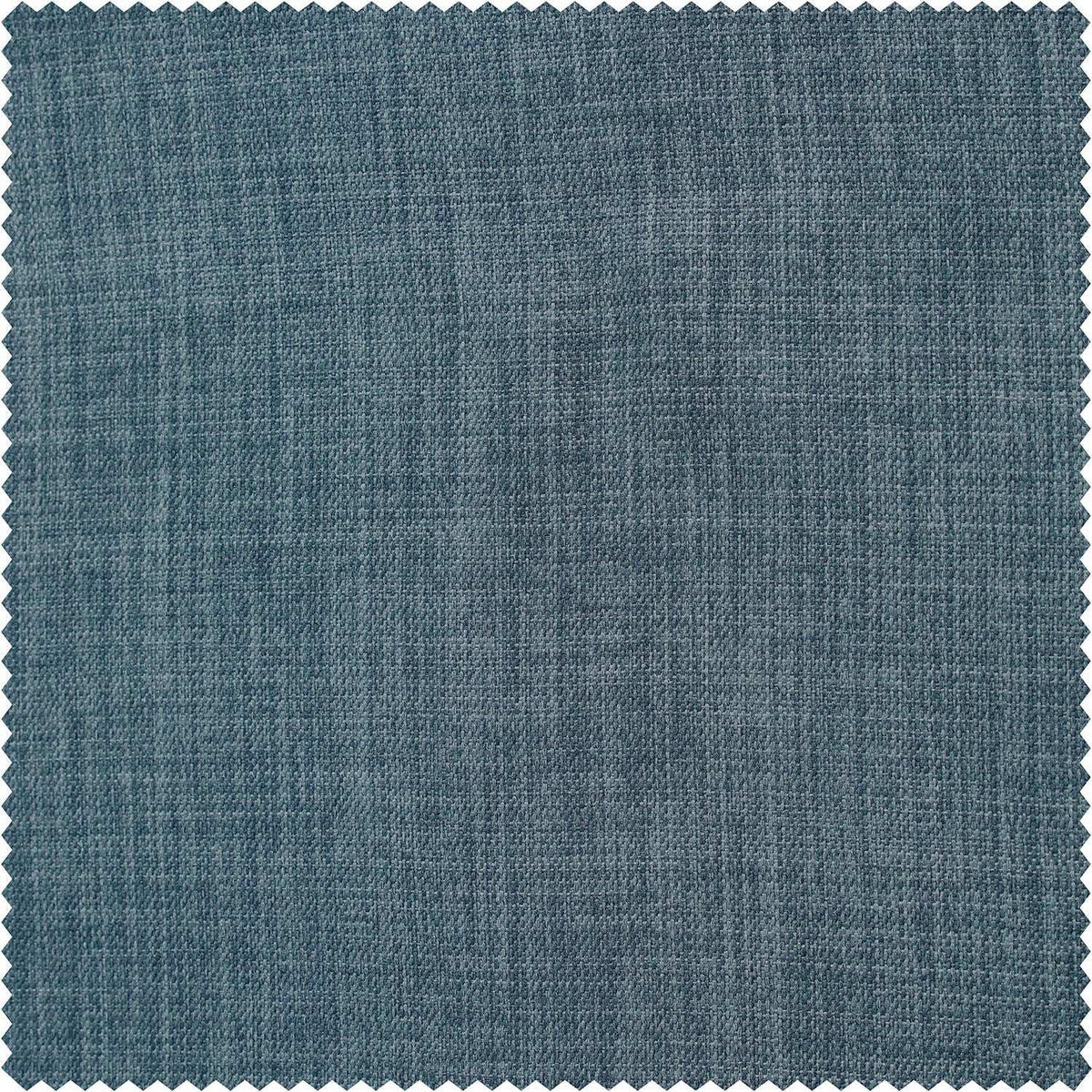 Reverie Blue Textured Faux Linen Swatch