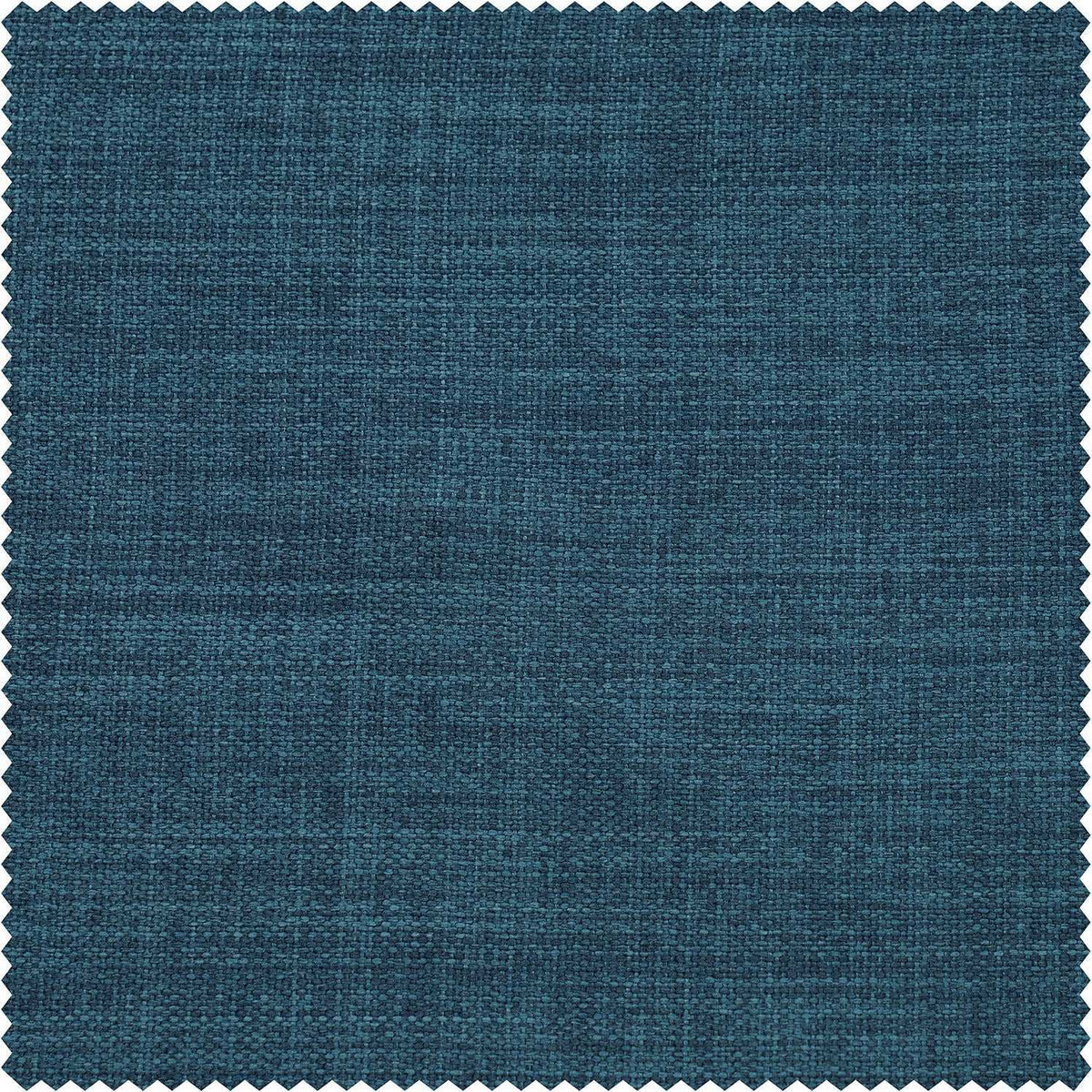 Story Blue Textured Faux Linen Swatch