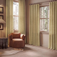 Ginger Bellino Textured Faux Linen Custom Curtain