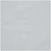 Mist White Bellino Textured Faux Linen Swatch