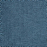 Wild Blue Bellino Textured Faux Linen Swatch