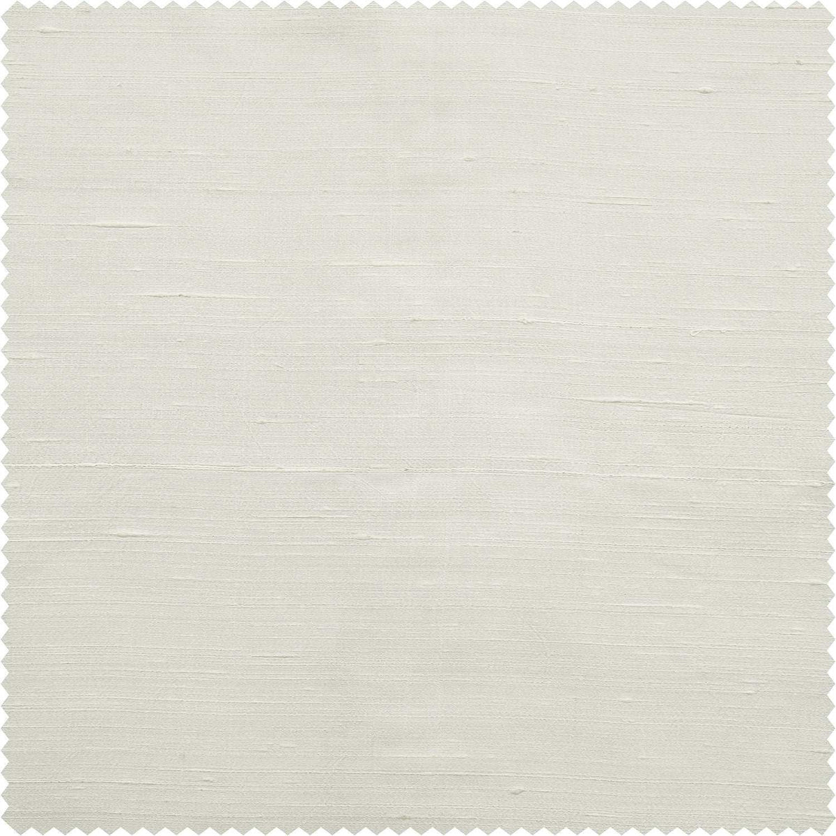 Lily White Textured Dupioni Silk Swatch