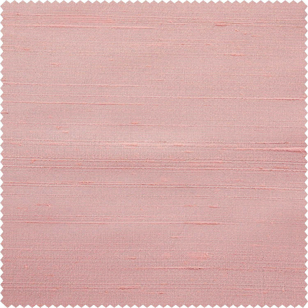Desert Pink Textured Dupioni Silk Swatch
