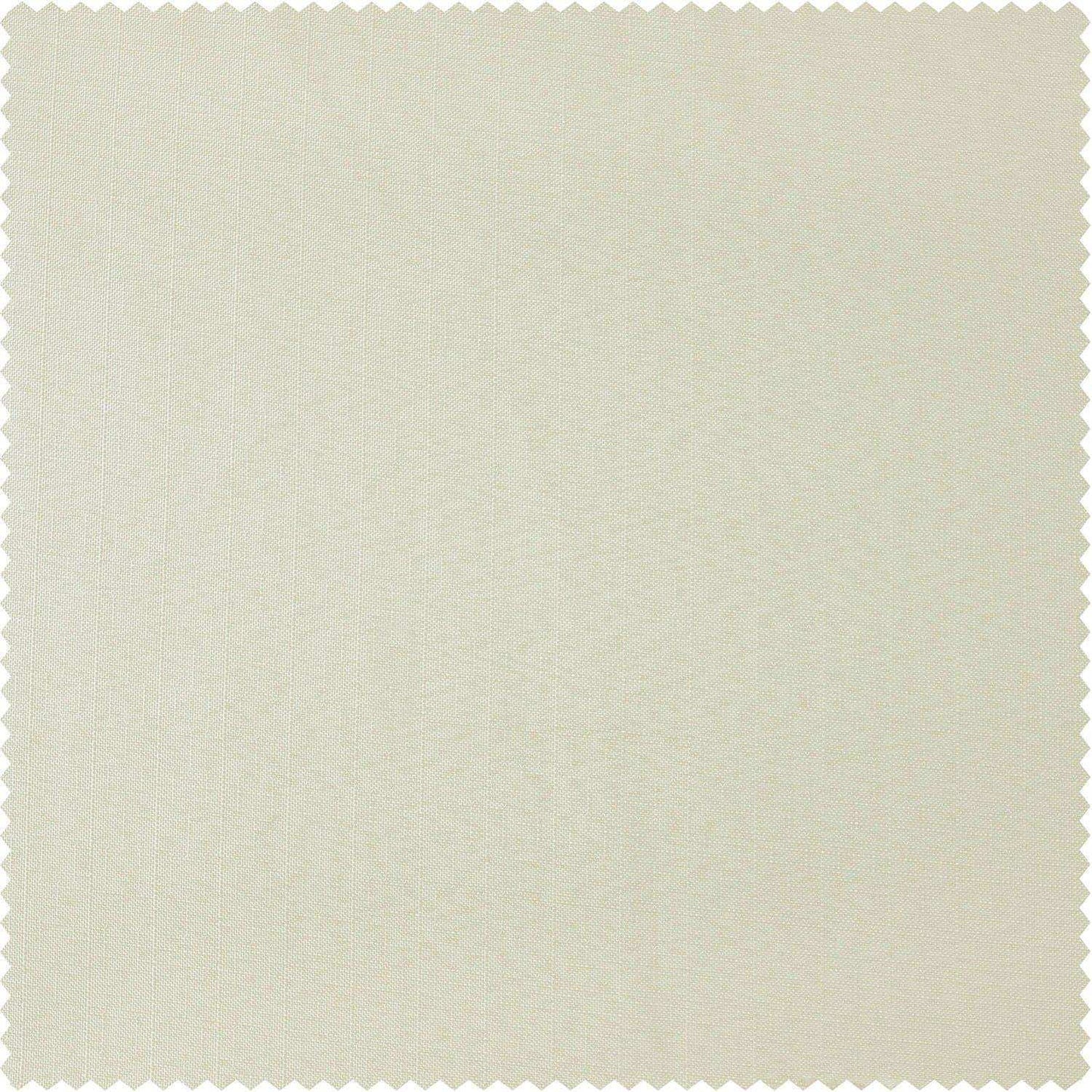 Off White Dobby Linen Swatch - HalfPriceDrapes.com