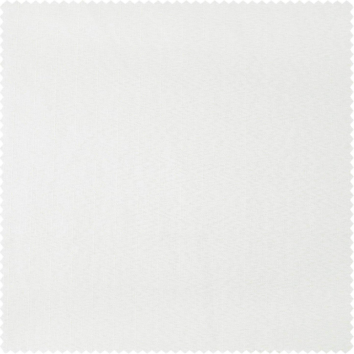 Bright White Dobby Linen Swatch - HalfPriceDrapes.com