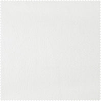 Bright White Dobby Linen Swatch - HalfPriceDrapes.com