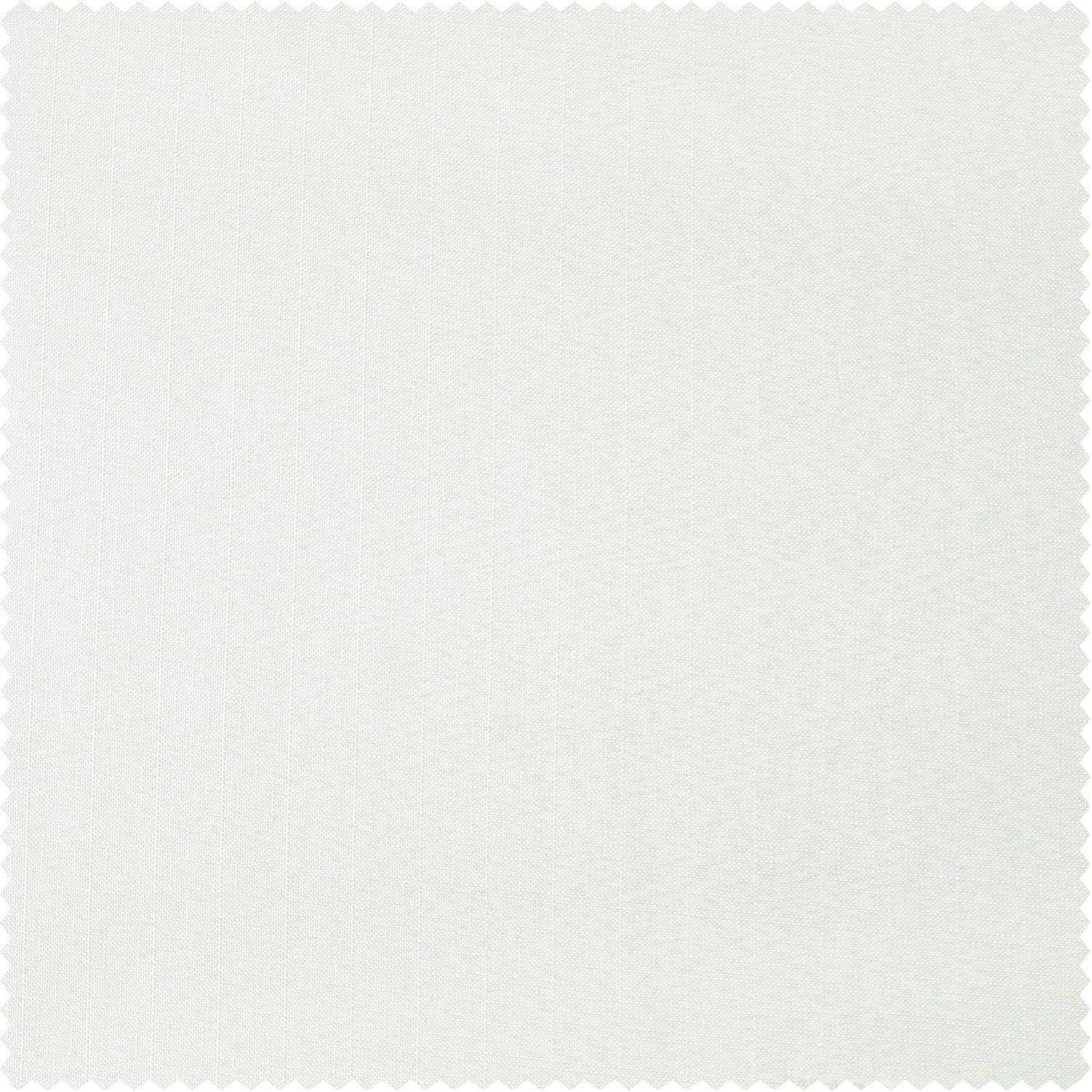 Bright White Dobby Linen Swatch - HalfPriceDrapes.com