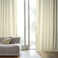Ivory Dobby Linen Custom Curtain