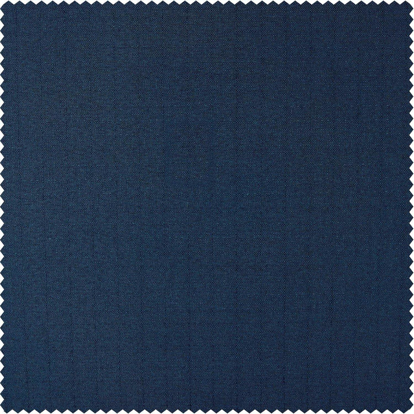 Deep Blue Dobby Linen Swatch - HalfPriceDrapes.com