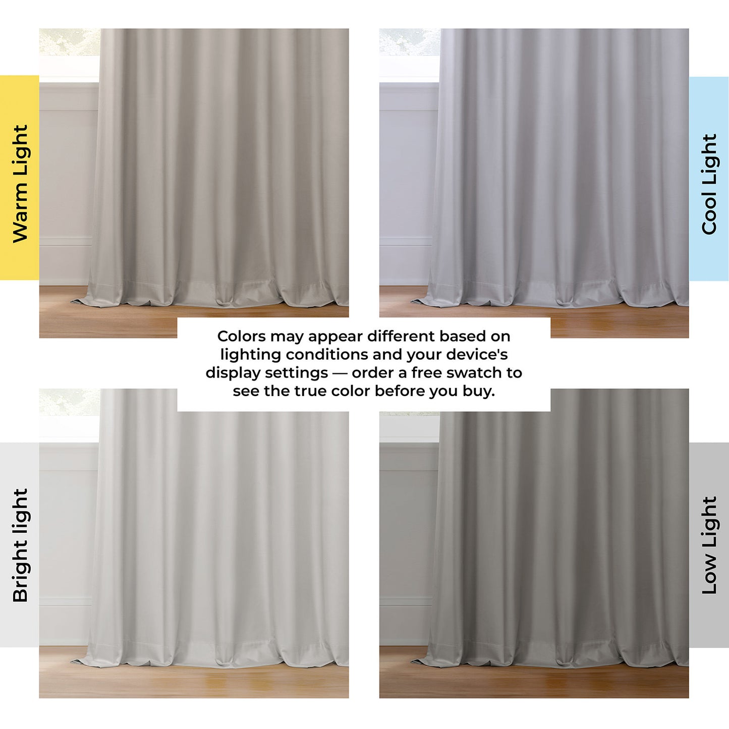 Greige Hotel Blackout Curtain