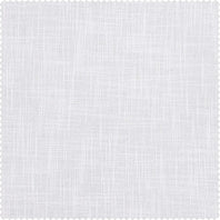 Rice White Heavy Faux Linen Swatch