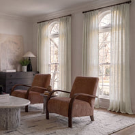 Barley Heavy Faux Linen Custom Curtain