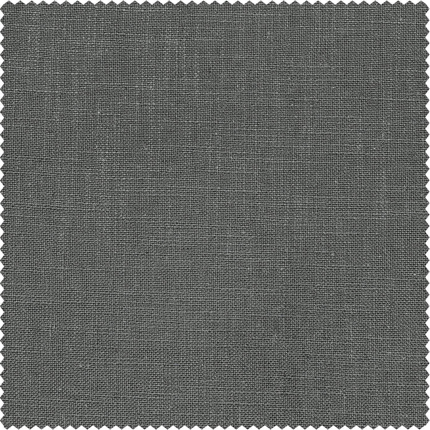 Pewter Grey Heavy Faux Linen Swatch