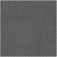 Pewter Grey Heavy Faux Linen Swatch