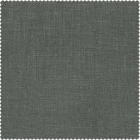 Pewter Grey Heavy Faux Linen Swatch
